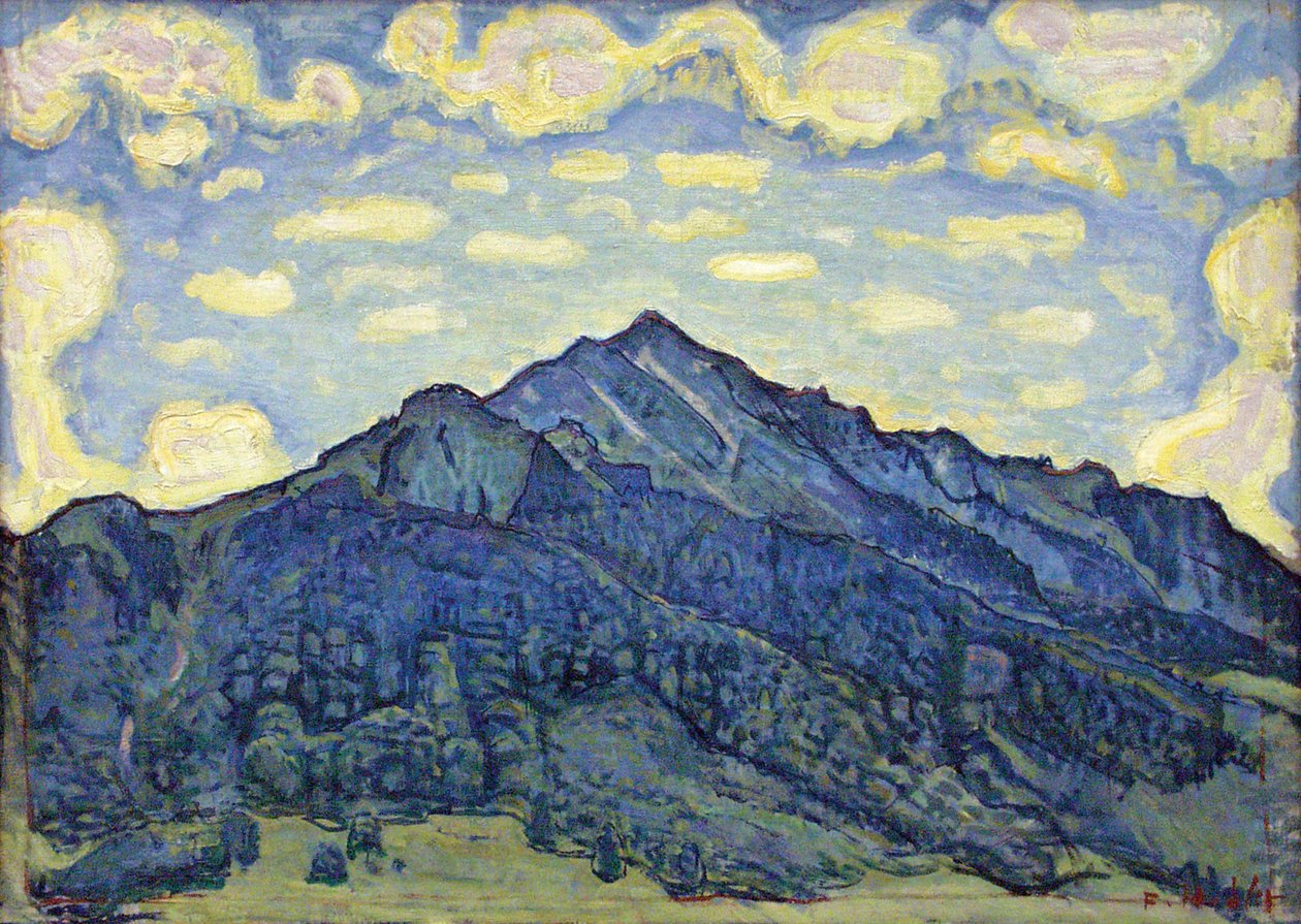 Landscape of the Swiss Alps by Ferdinand Hodler