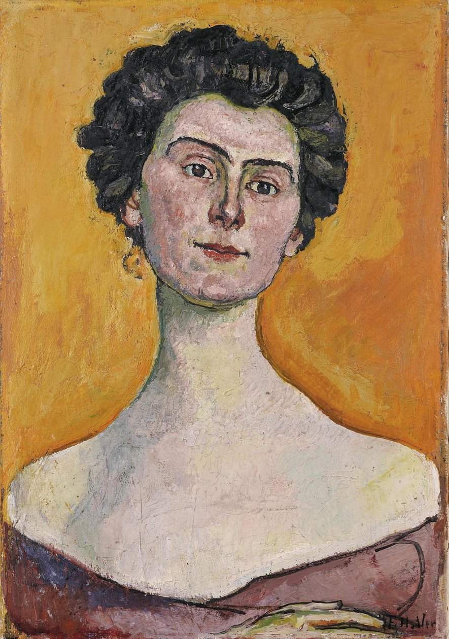 Portrait of Clara Pasche-Battié, 1914 by Ferdinand Hodler