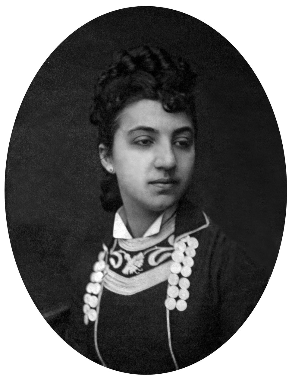 Erminia Borghi Mamo (1855-1941), Italian Soprano, Photo by Mulnier by Ferdinand Mulnier