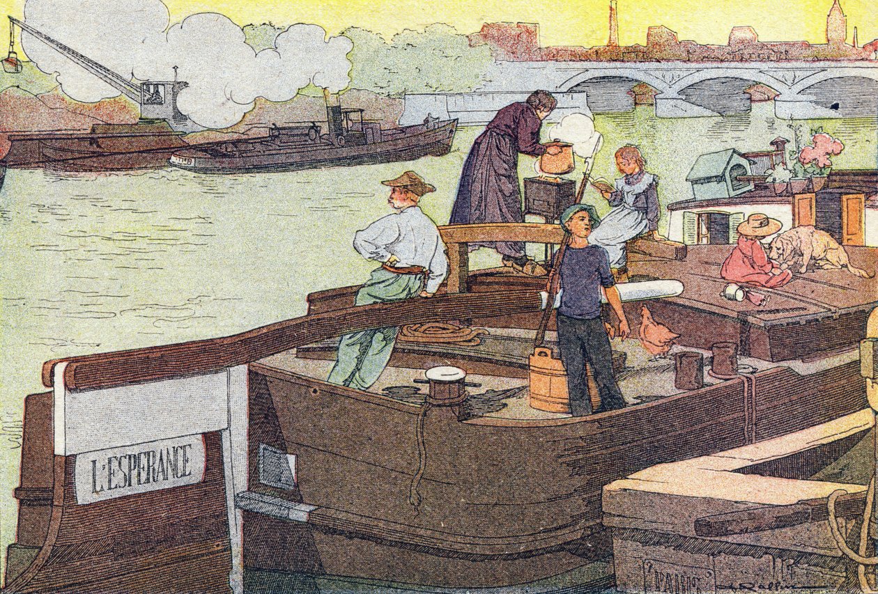 On the Banks of the Seine, in Imagier de l