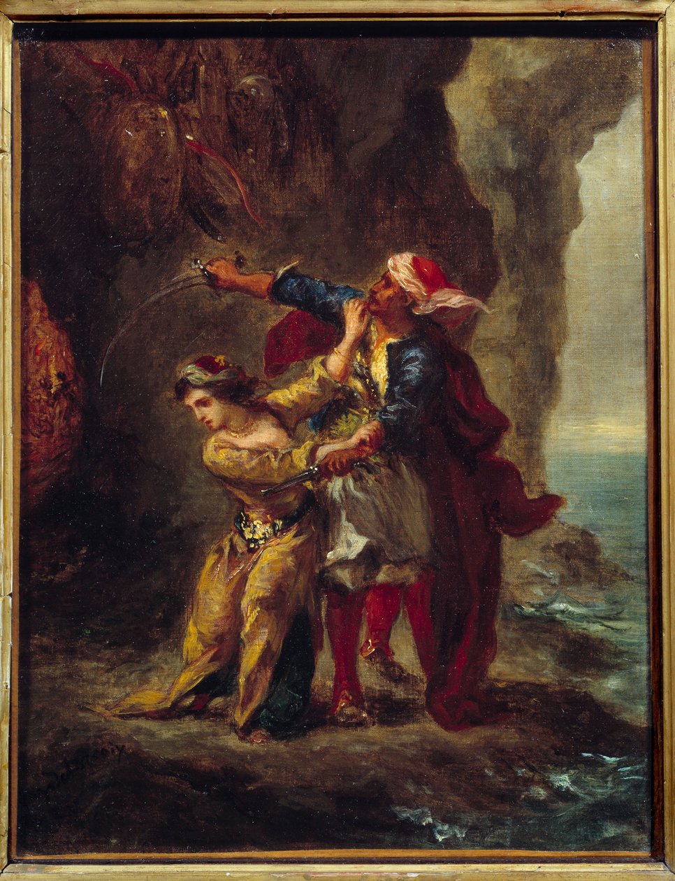 The Bride of Abydos (Illustration of George Gordon Byron