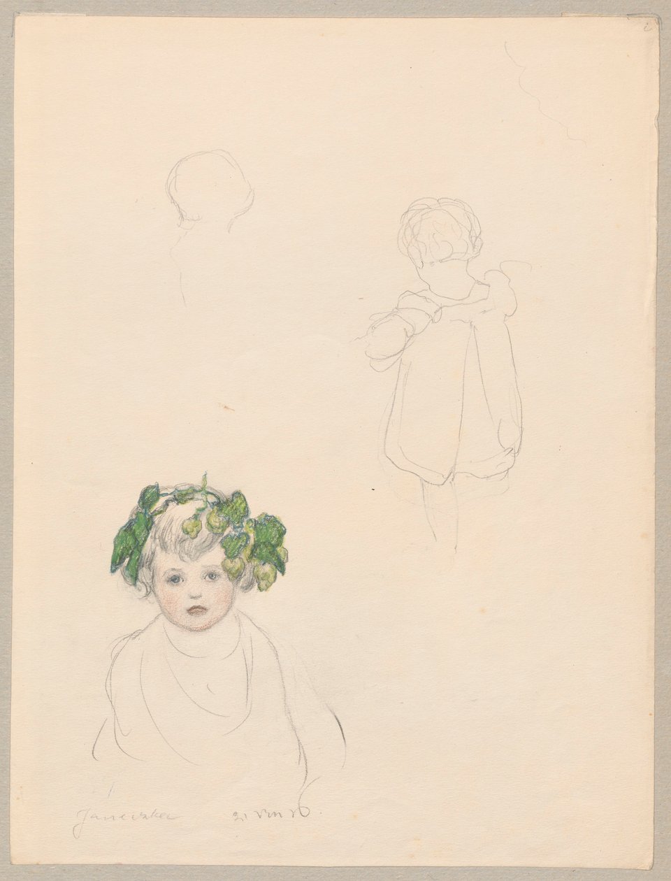 Janeczka in Three Shots by Ferdynand Ruszczyc