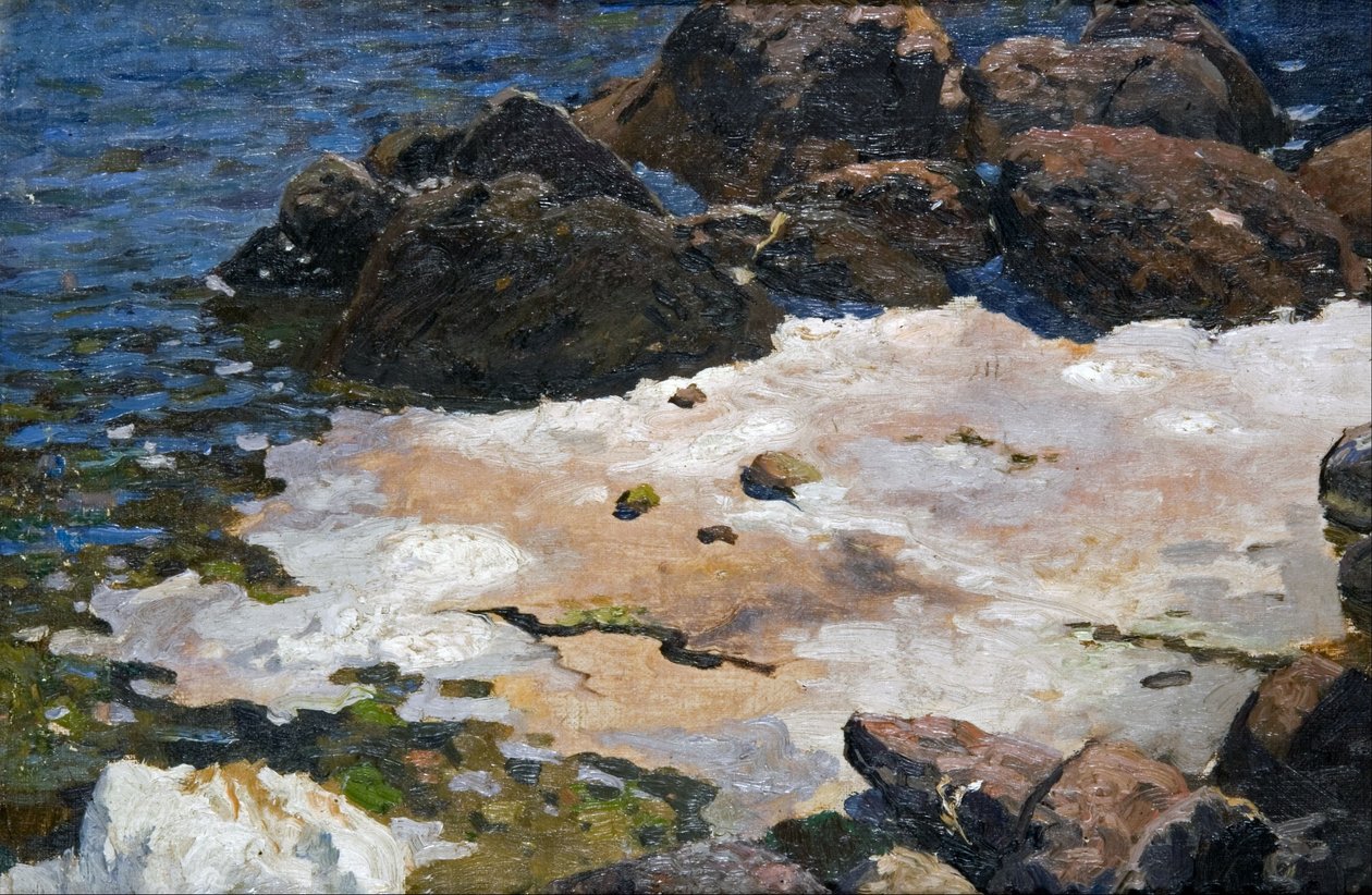 Crimea - Seashore by Ferdynand Ruszczyc