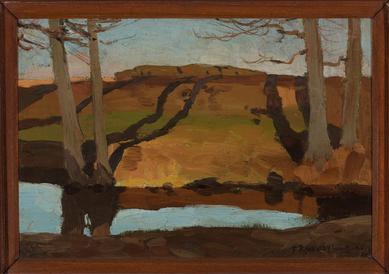 Landscape - Stream by Ferdynand Ruszczyc