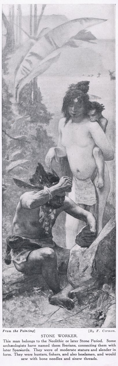 Stone Worker, illustration from 