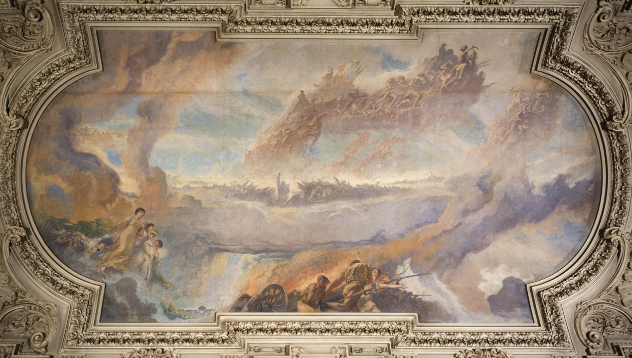 The French Revolution (central ceiling), between 1906 and 1911 by Fernand Cormon