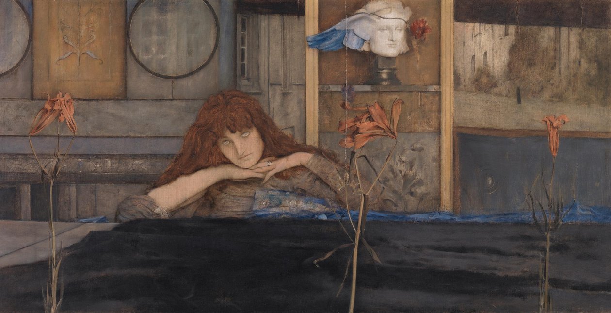 I Lock My Door Upon Myself by Fernand Khnopff