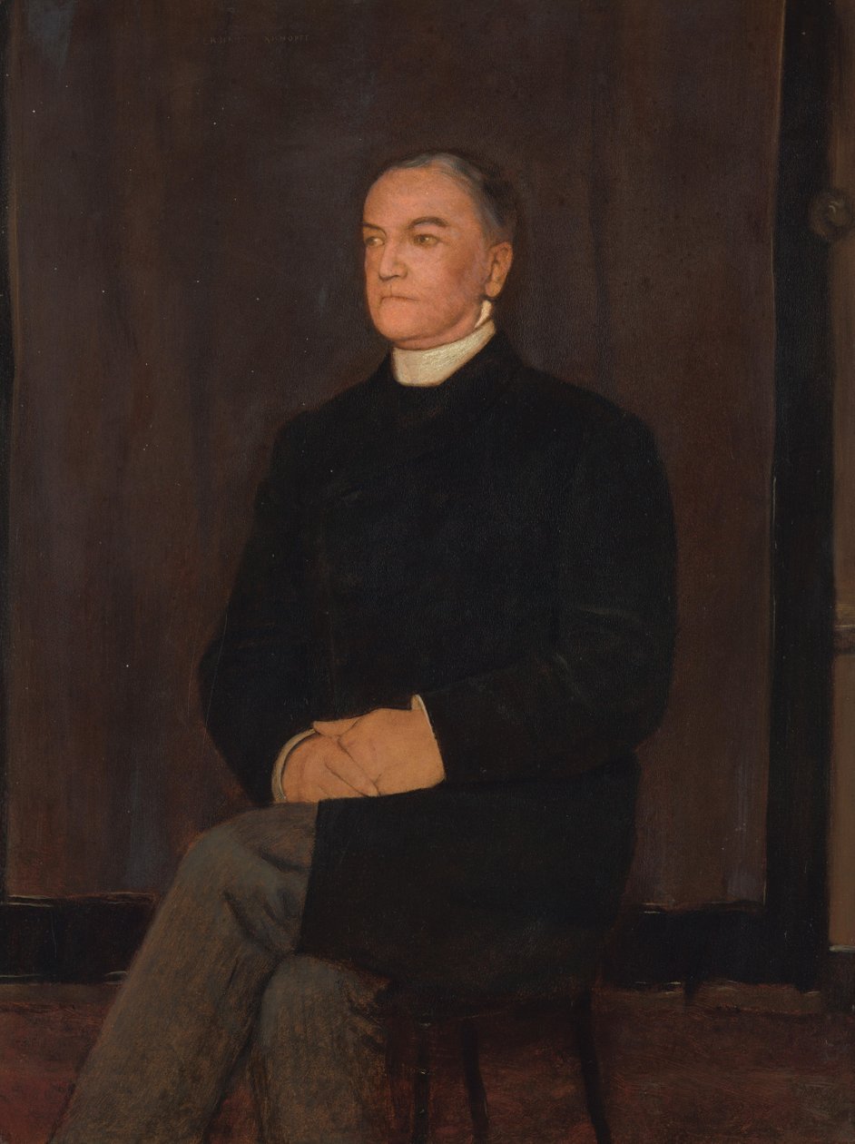 Portrait of Augustinus Gerardus Hubertus van Rijckevorsel by Fernand Khnopff