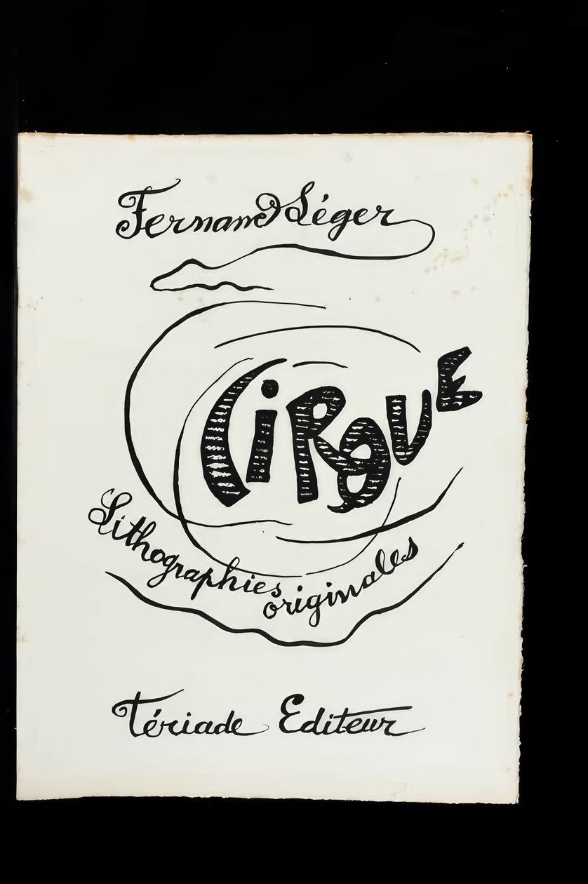 Circus, Cover Page by Fernand Leger
