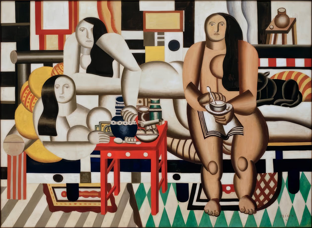 The Big Breakfast by Fernand Leger