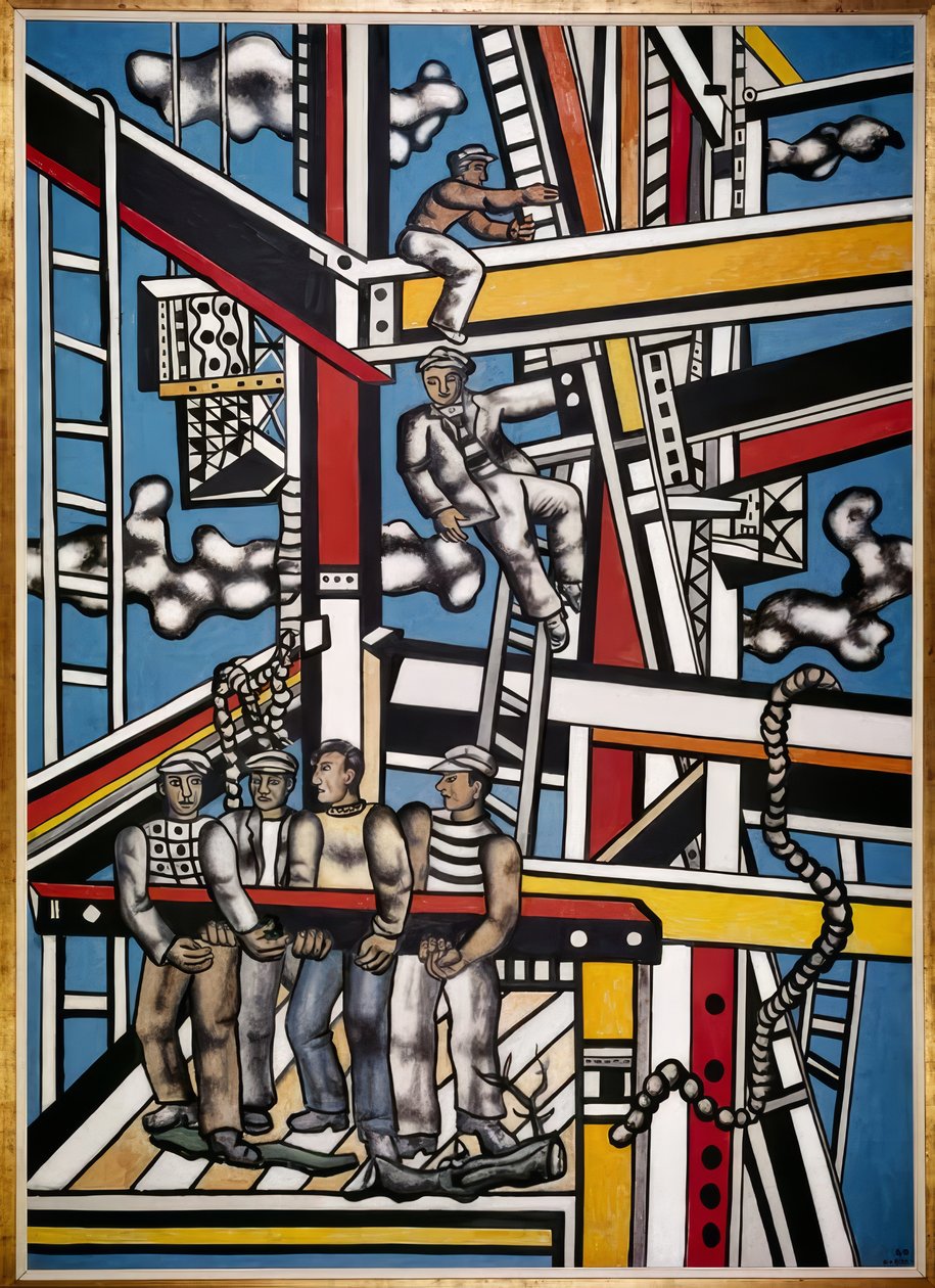 The Constructors by Fernand Leger