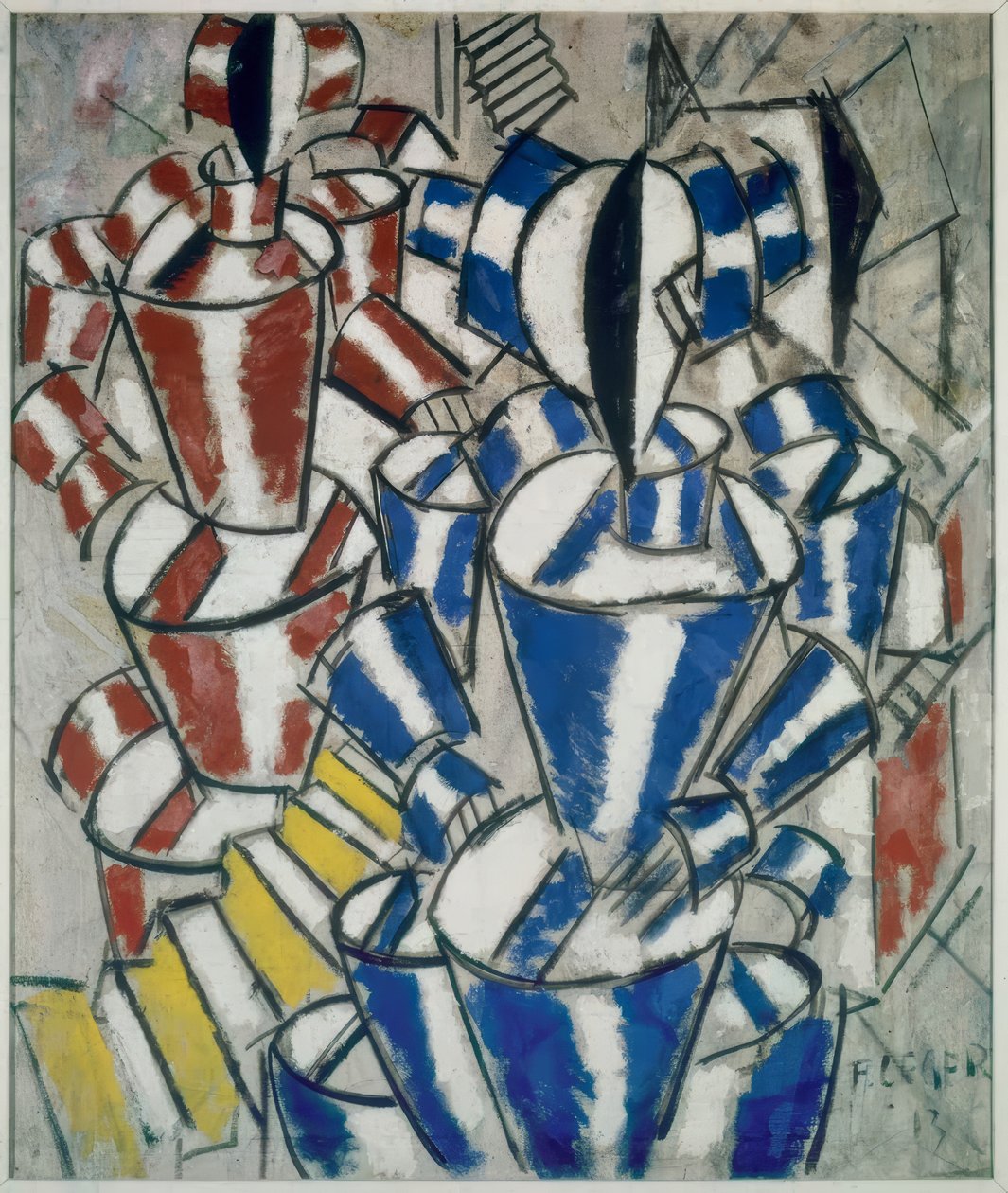 The Stairs by Fernand Leger