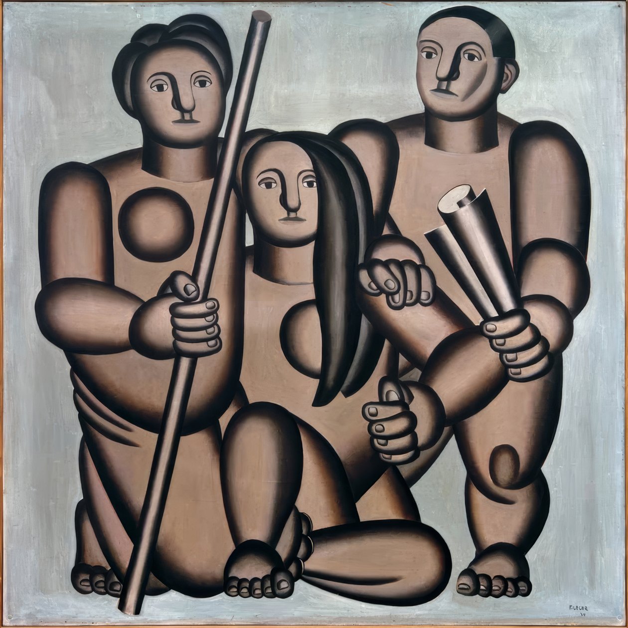 Three People by Fernand Leger: Buy fine art print
