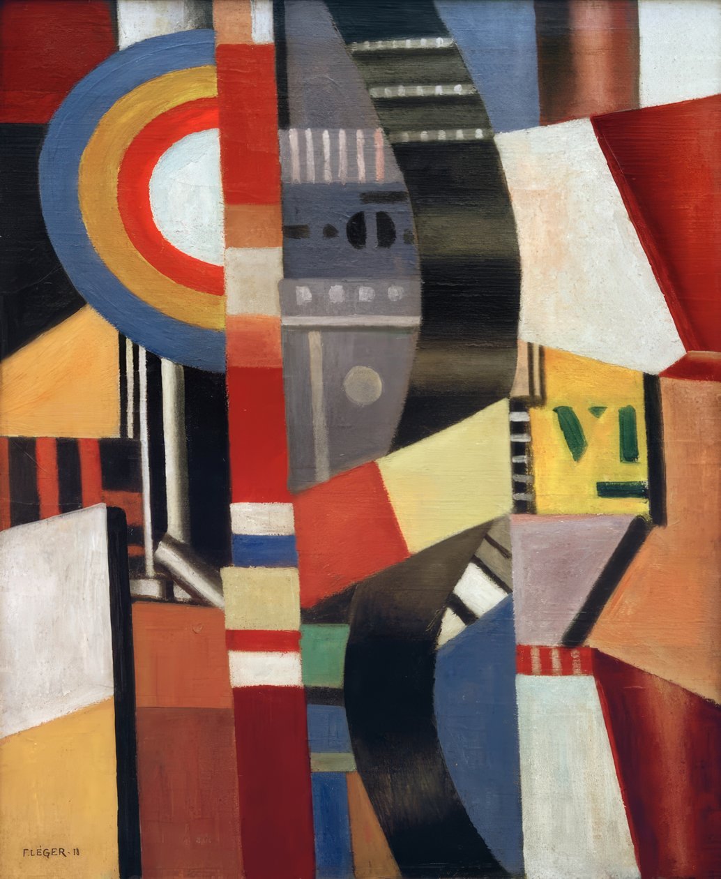 Composition (Disc) by Fernand Leger