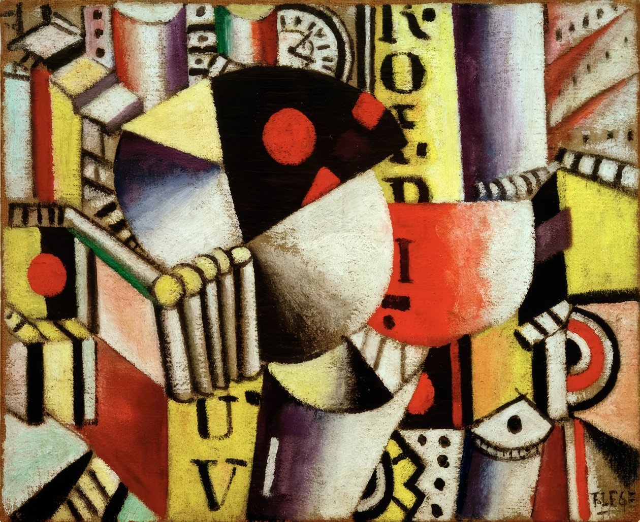 Clock by Fernand Leger