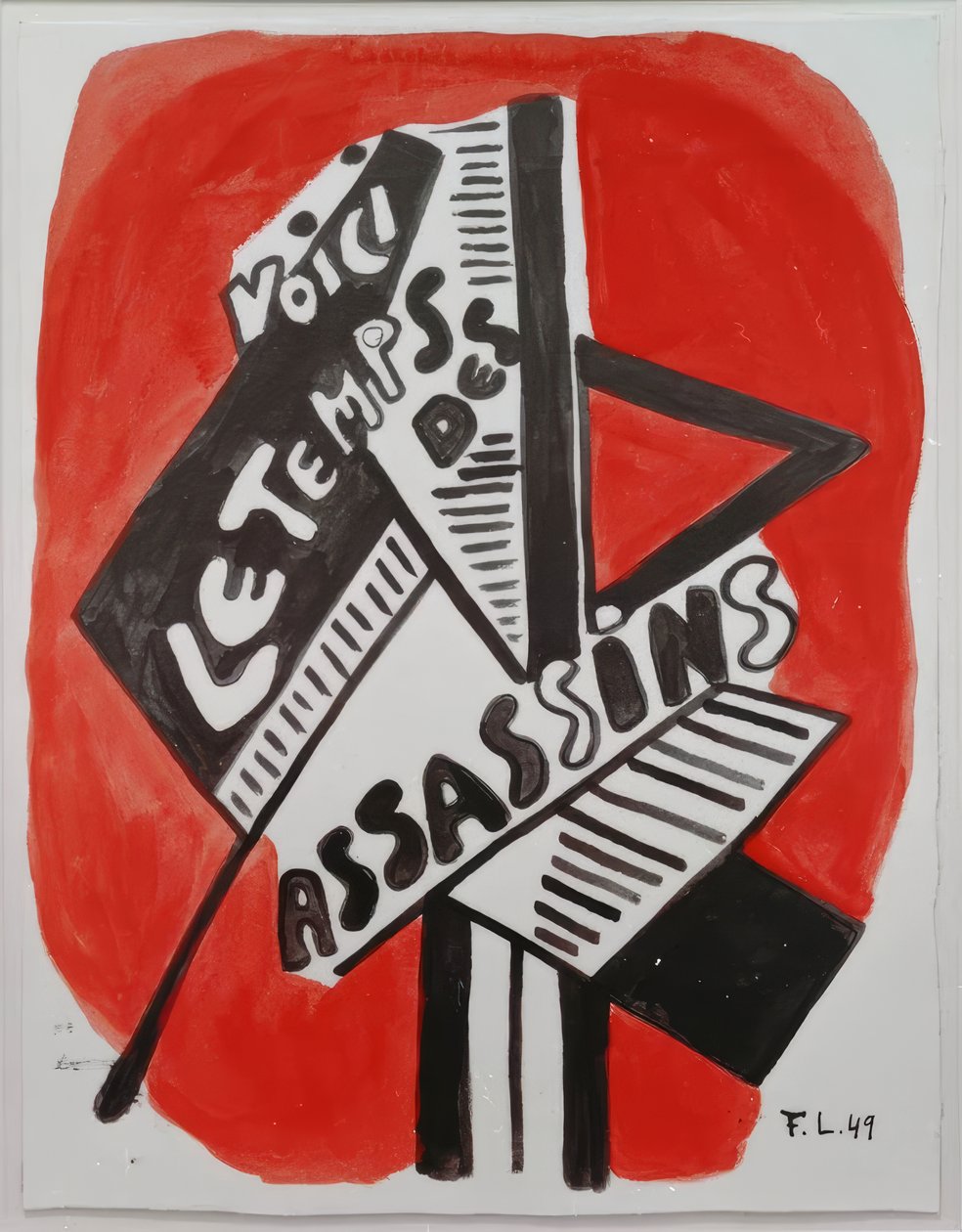 Here is the Time of the Assassins by Fernand Leger