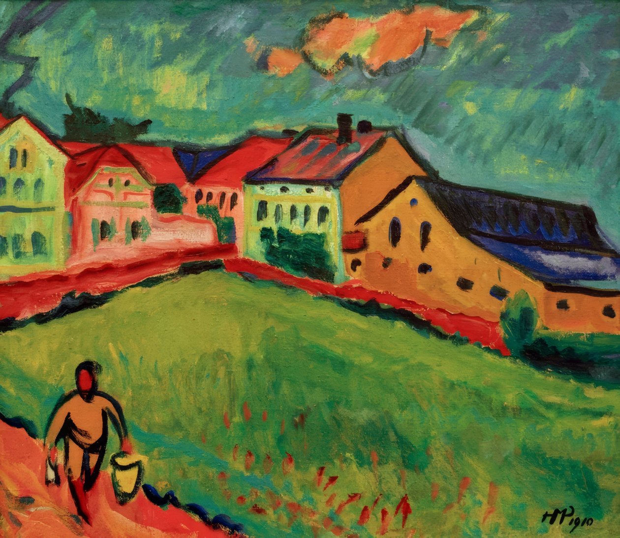 Meadow Edge near Moritzburg by Fernand Leger