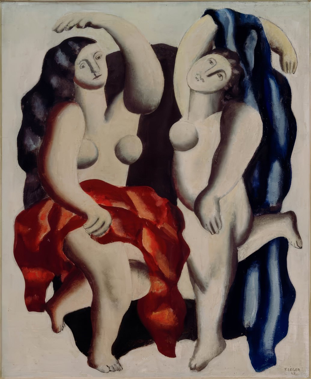 Two Dancers by Fernand Leger