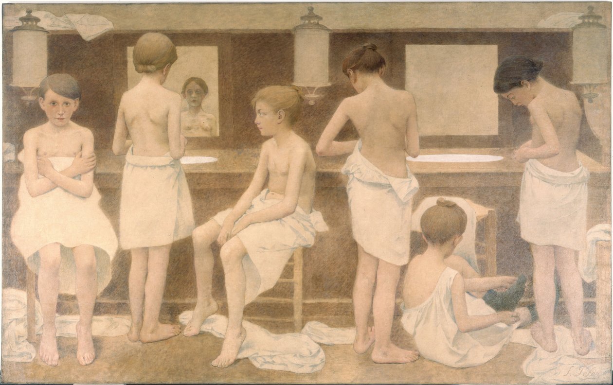 Les Petites Figurantes, between 1911 and 1913 by Fernand Pelez