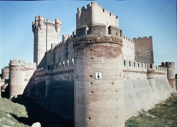 View of the Castillo de la Mota by Fernando de Carreno