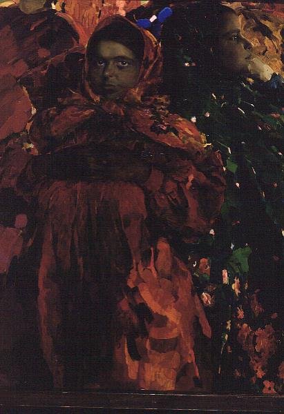 Peasant Women by Filipp Andreevic Maljavin