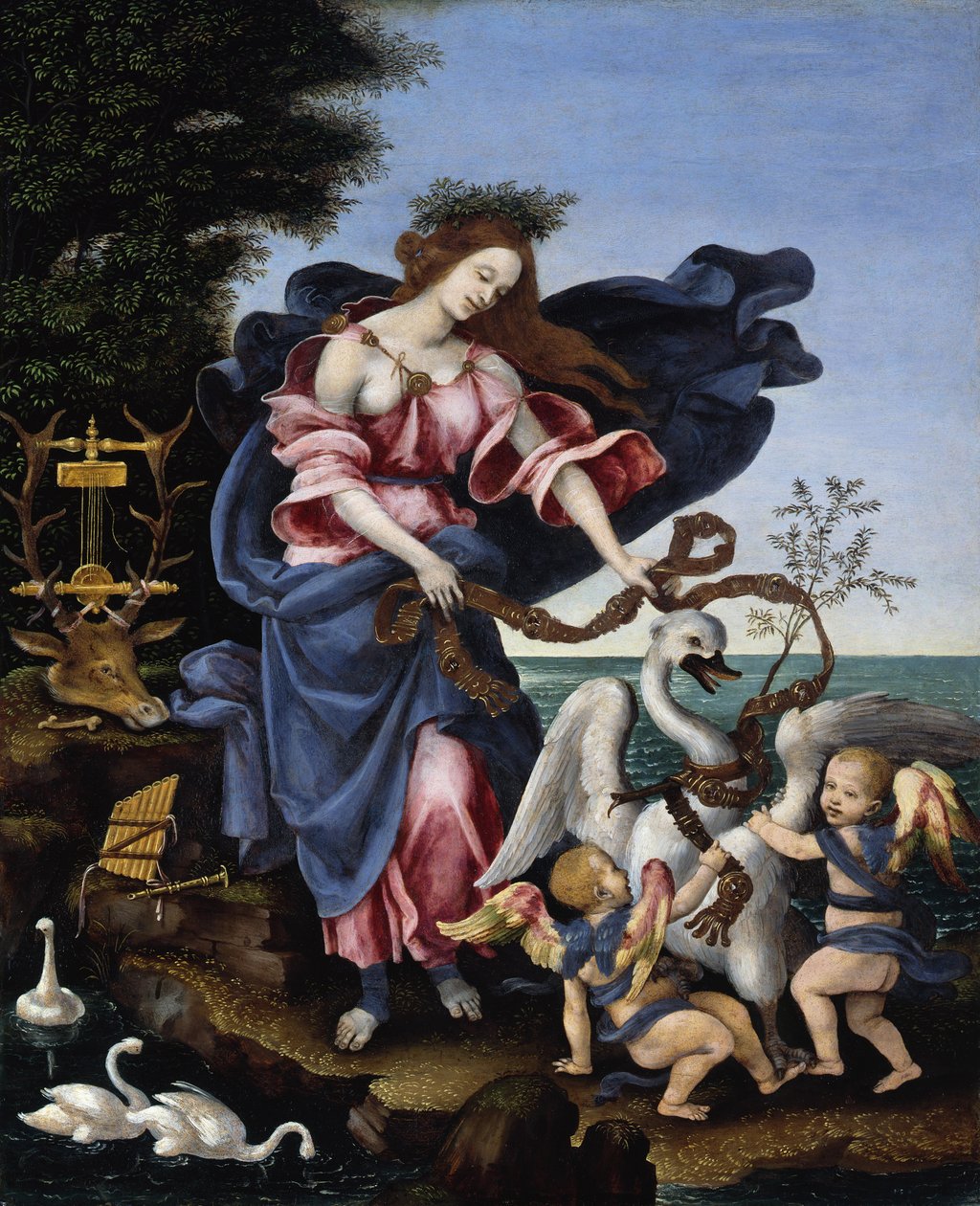 The Muse Erato by Filippino Lippi