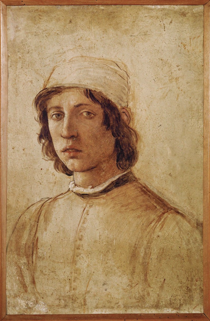 Filippino Lippi, self-portrait by Filippino Lippi