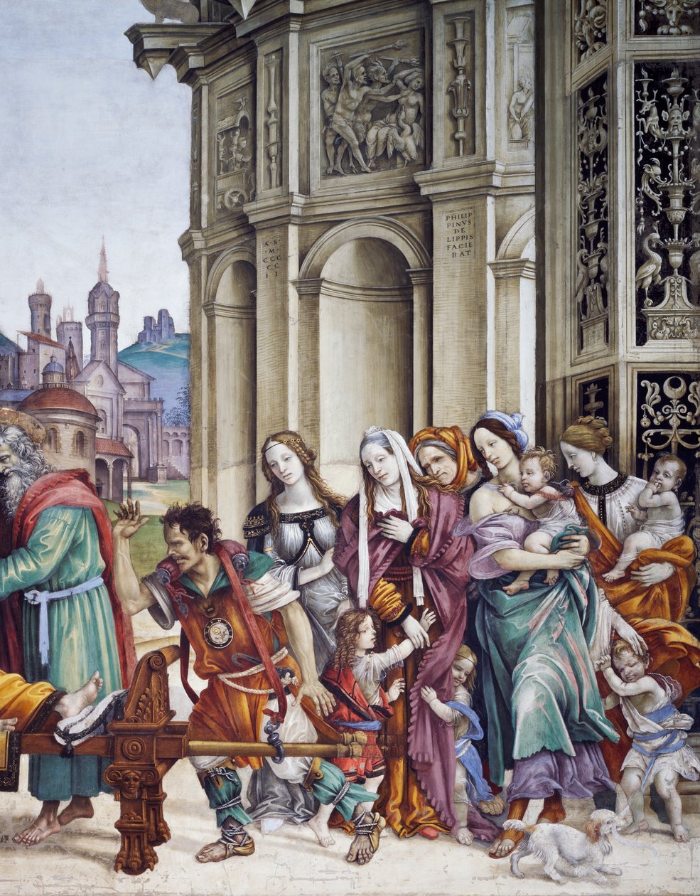 Stories of St John, by Filippino Lippi by Filippino Lippi