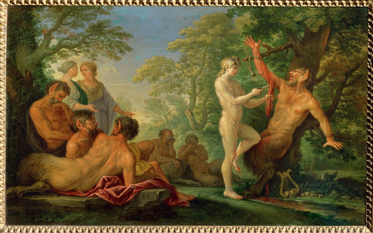The Punishment of Marsyas by Filippo (circle of) Lauri