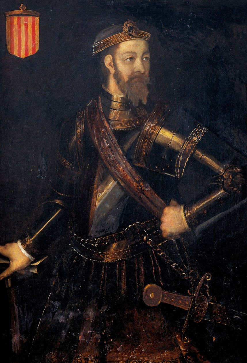 Portrait of Ramon Borell I, Earl of Barcelona by Filippo Ariosto