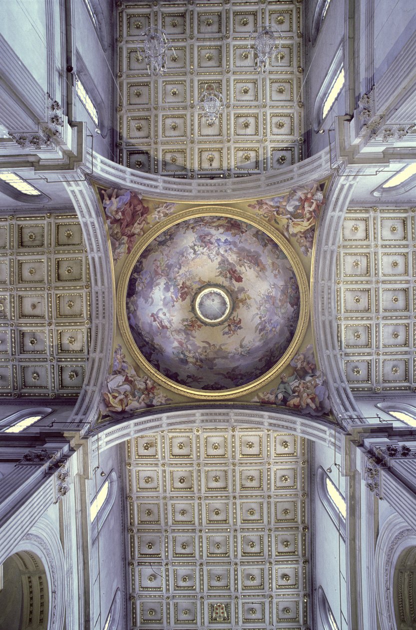 View of the interior of the cupola, built in 1425-46 by Filippo Brunelleschi