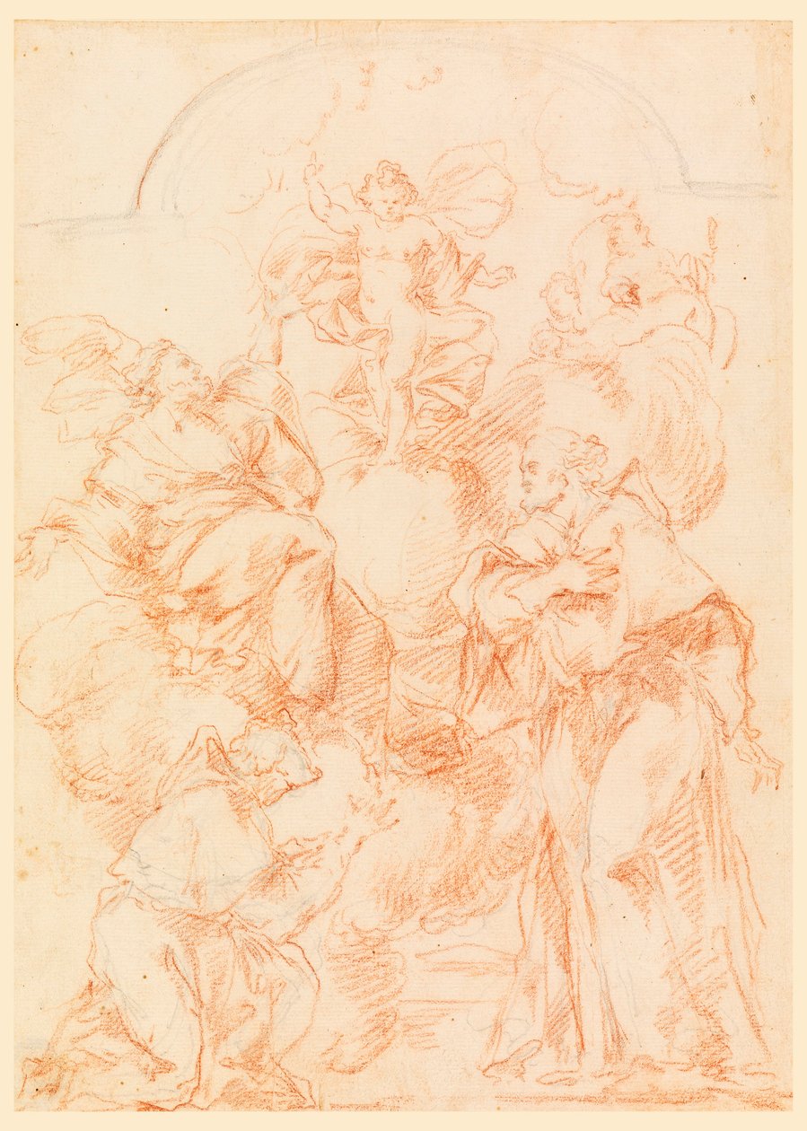 Study for an Altar Painting with Christ Child, 1750–1800 by Filippo Marchionni