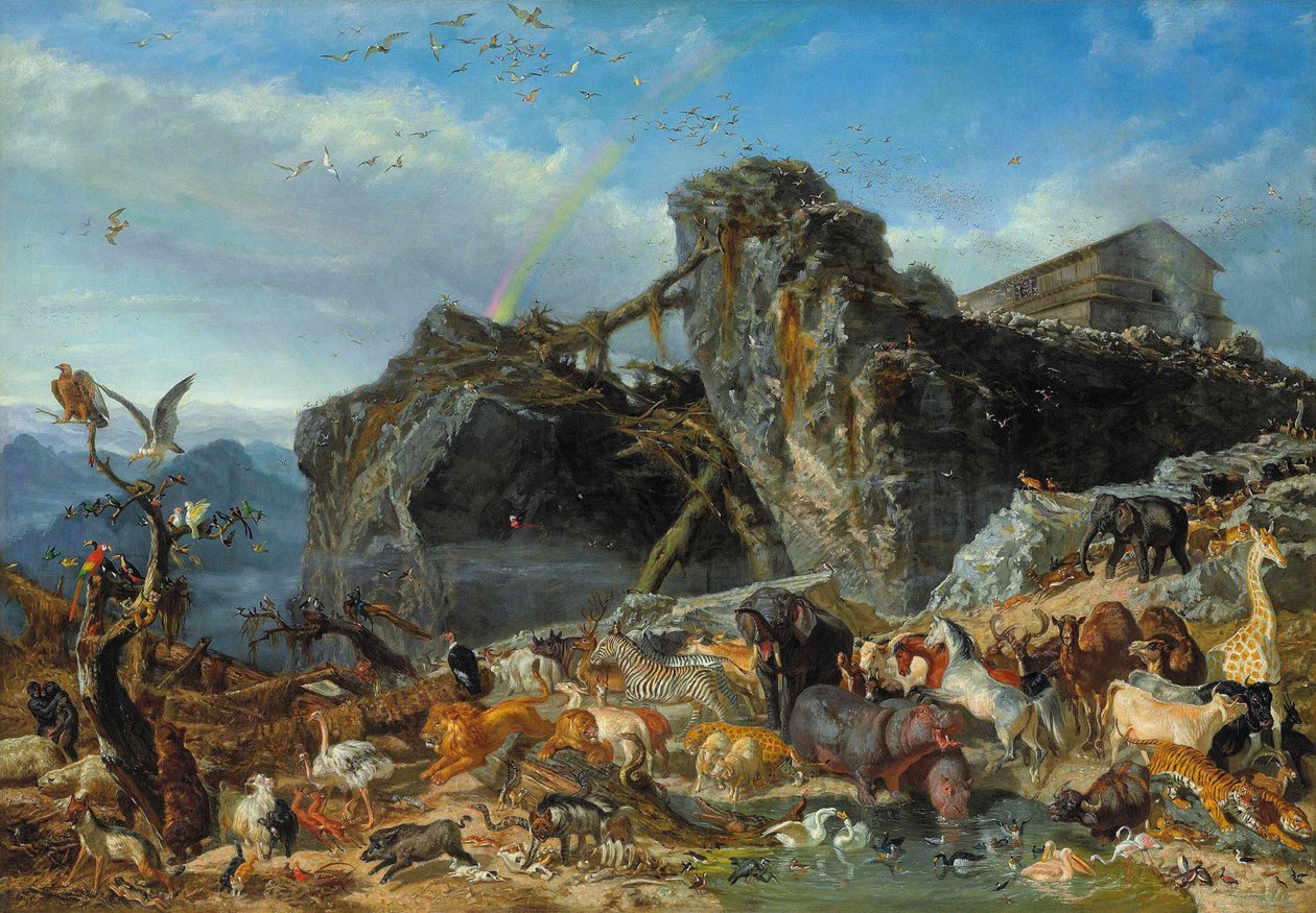 After the Deluge by Filippo Palizzi