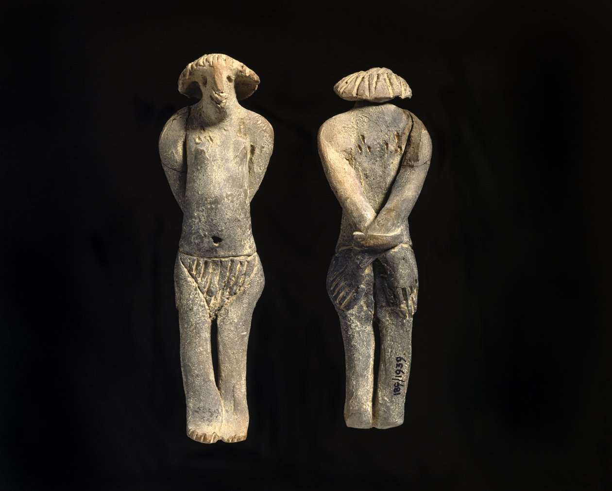 Execration Figure, Middle Kingdom by First Intermediate Period Egyptian
