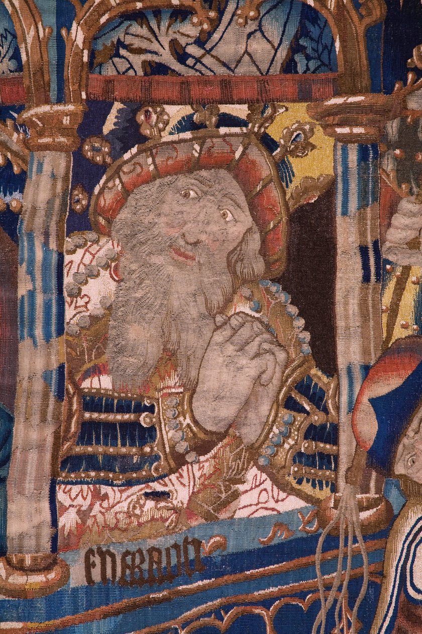 Passing the Red Sea (detail) by Flemish School