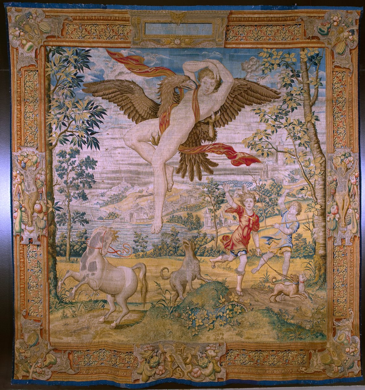 The Rob of Ganymedes (Series Fable of Ovidius) by Flemish School