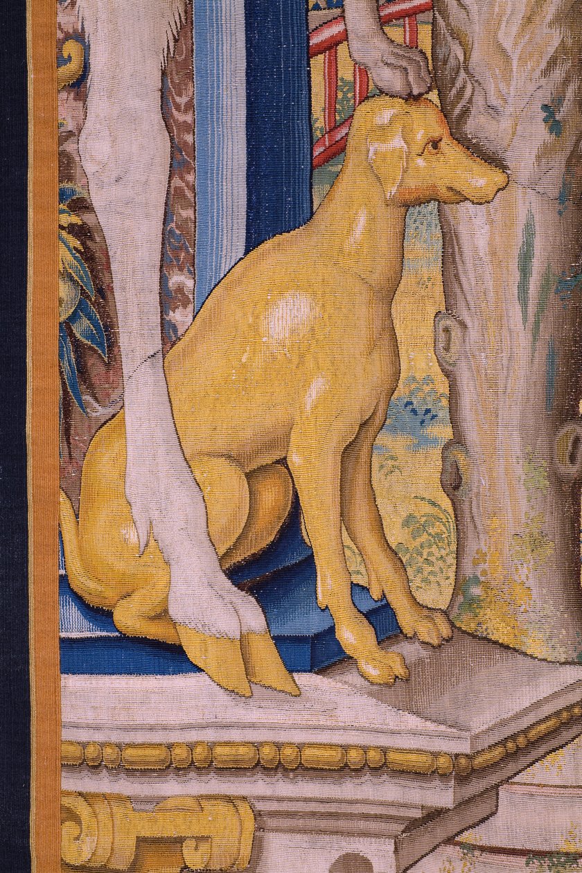 Vertumnus and Pomona: Vertumnus transformed into a farmer. Ca 1545-1550 ...