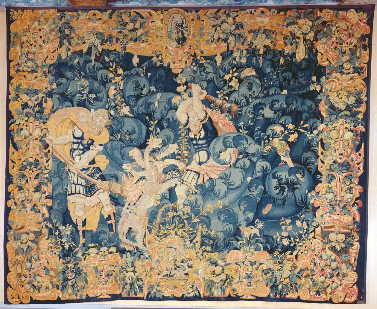 Hercules and the Lernaean Hydra, Audenarde Workshop by Flemish School
