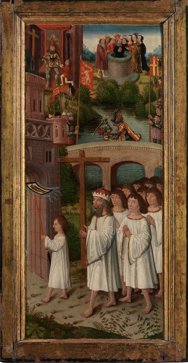 Scenes from the Legend of the Holy Cross by Flemish School
