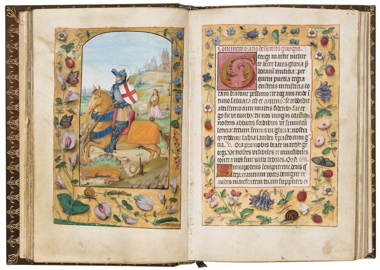 St George, illustration from 