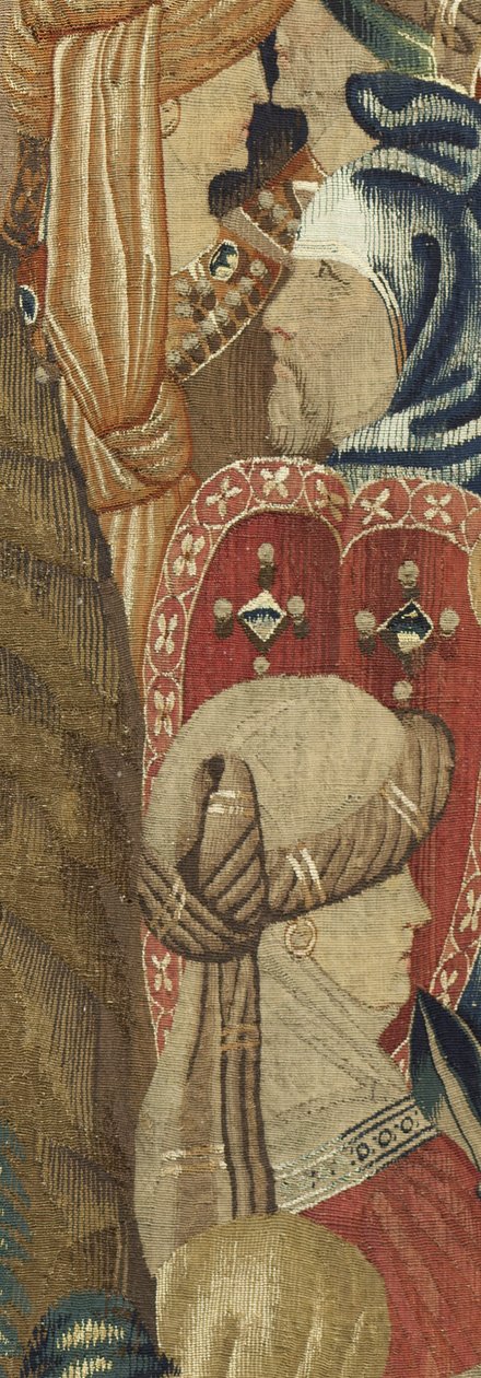 Tapestry Showing the Conquests of King Alfonso V of Portugal (Detail) by Flemish School