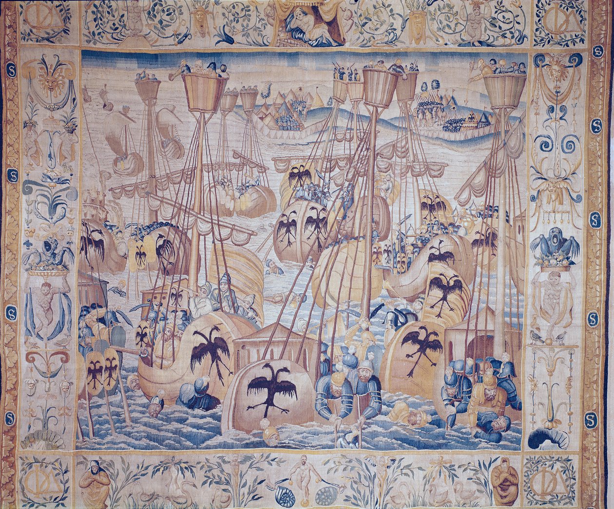 The Battle of Tunis or Lepanto by Flemish School