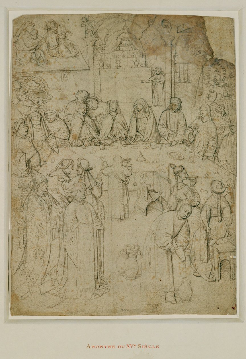 The Wedding of Cana by Flemish School