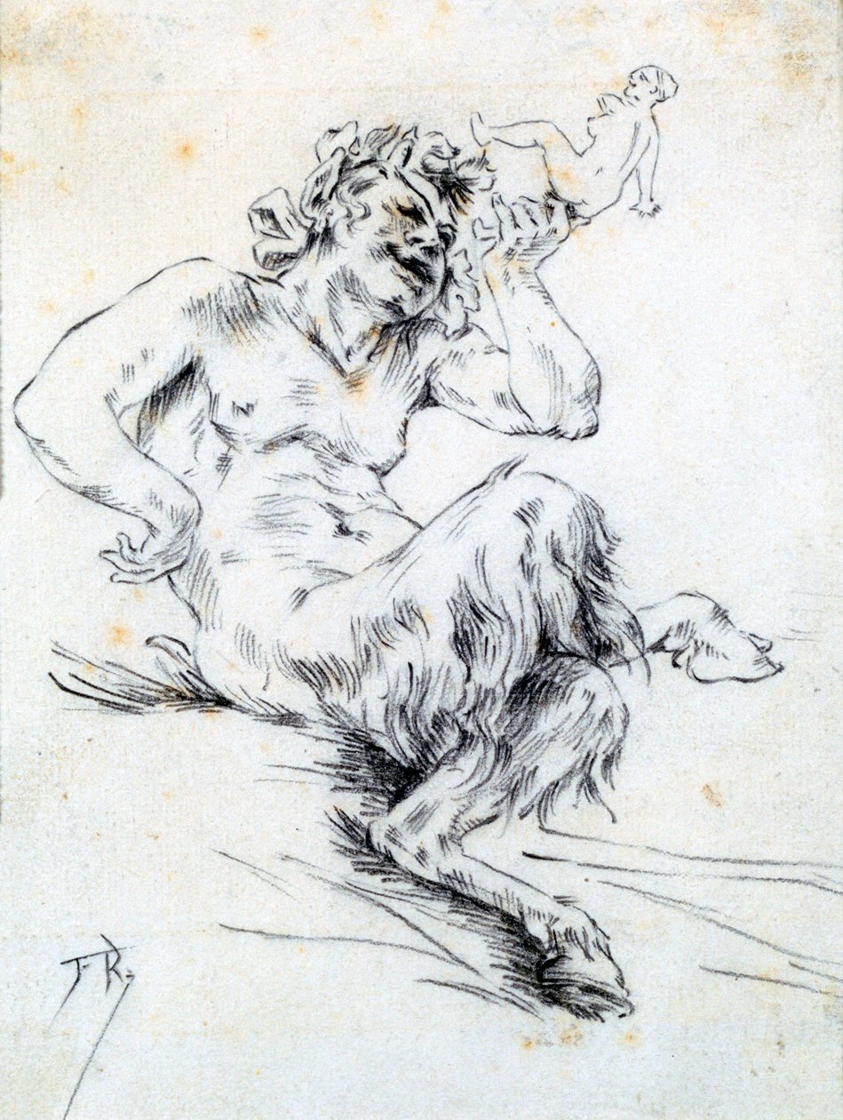 Fauna by Félicien Rops