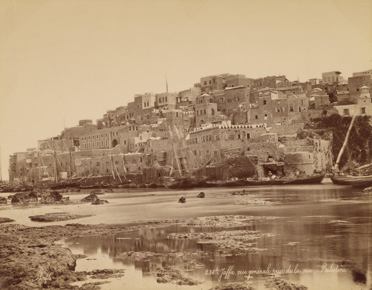 Jaffa, General View Taken from the Sea - Palestine by Félix Bonfils