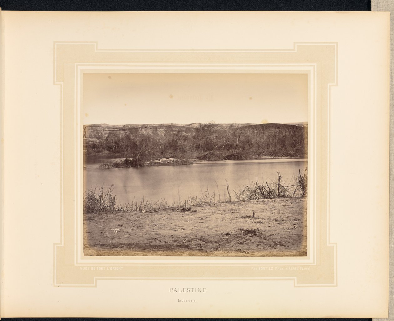 Palestine: The Jordan by Félix Bonfils