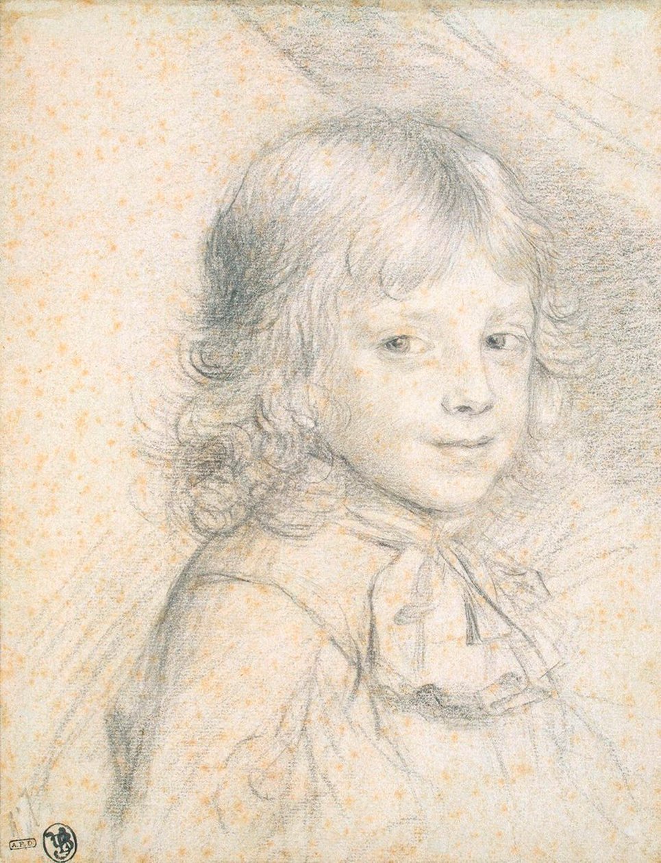 Portrait of Philippe de Savoie as a Child, 1660s-1670s by Florent de La Mare Richart