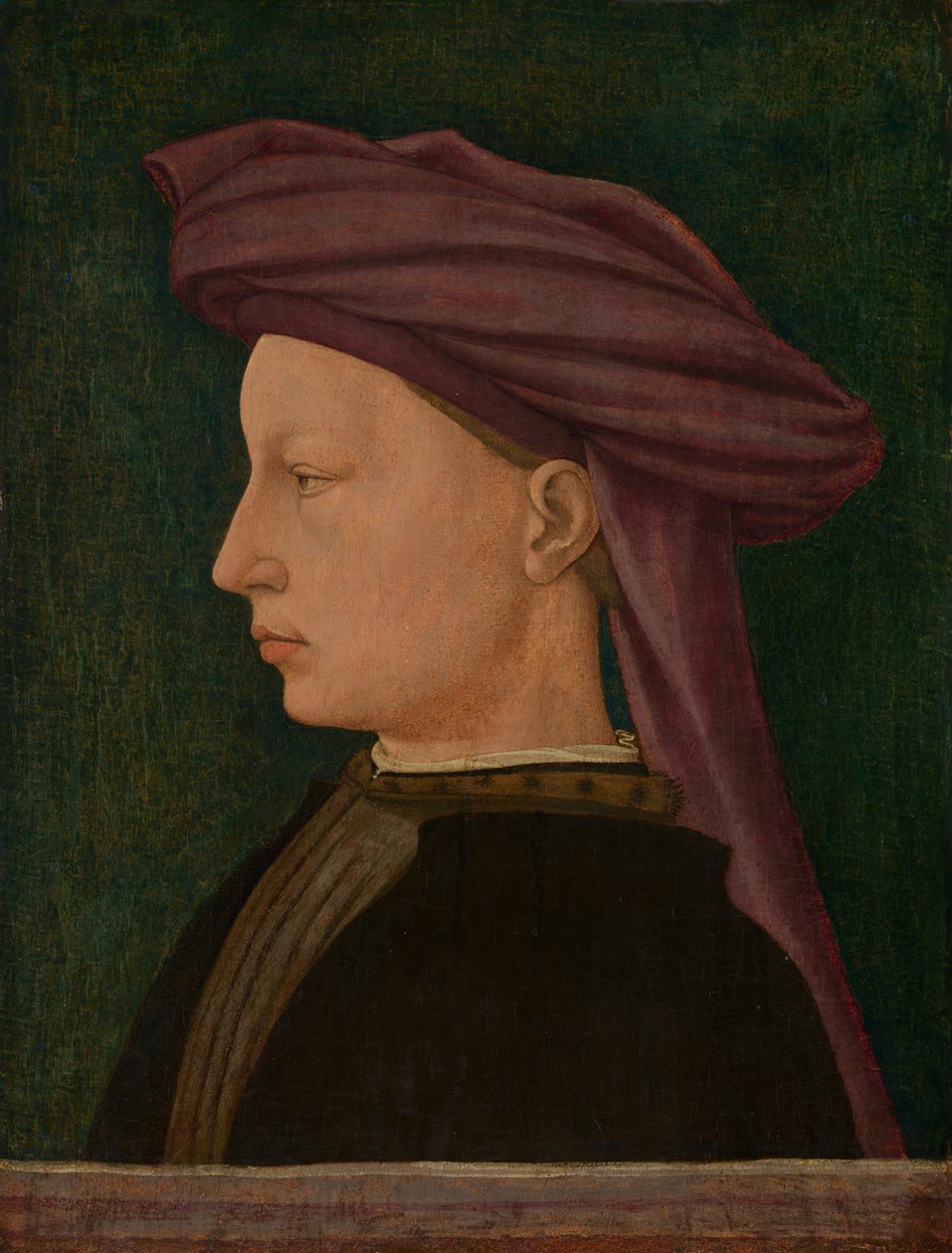 Profile Portrait of a Young Man by Florentine school