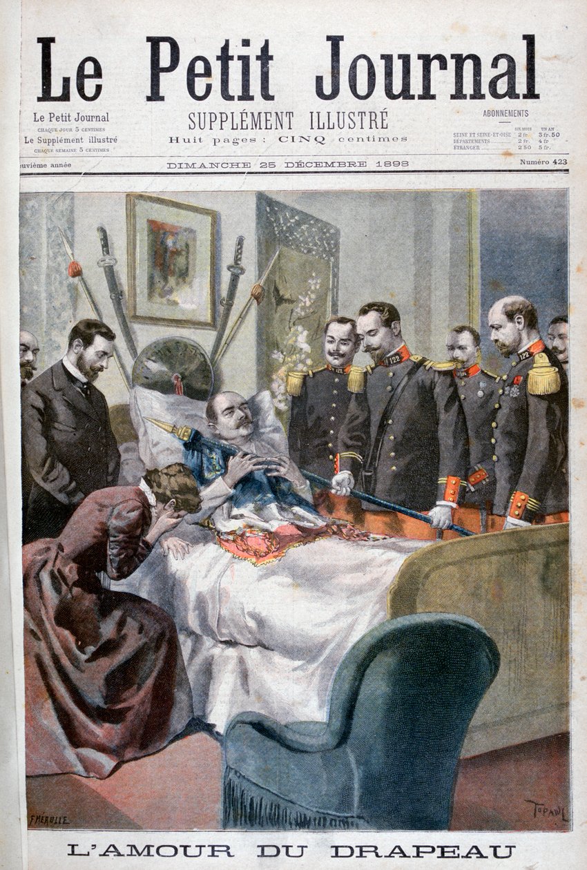 Love of the Flag by Fortuné Méaulle