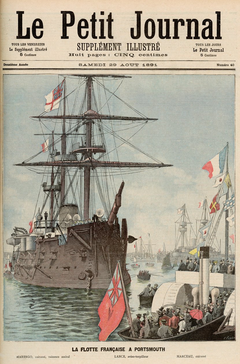 The French Flotilla in Portsmouth, from 
